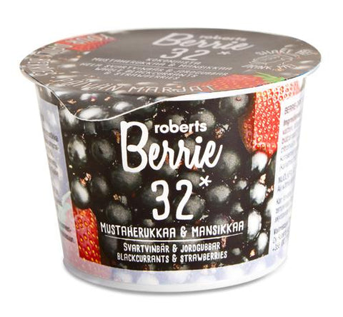 Roberts Berrie Whole 32* Crushed Blackcurrant & Strawberry 100g