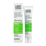 Librederm Seracin Duo Cream For Acne Spot Treatment, Blackheads, Hydrating Moisturizer 40ml