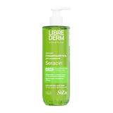 Librederm Seracin Gel Cleanser, Hydrating Face Wash For Oily Skin, Removes Makeup 400ml
