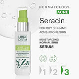 Librederm Seracin Serum For Face, Moisturizes, Repairs Oily Acne-Prone Skin 50ml