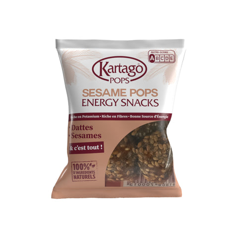 Kartago Pops Sesame Pops Energy Snacks 50g