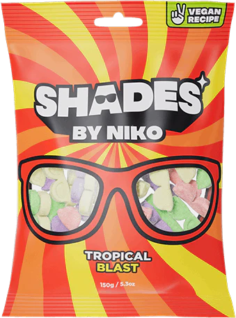 Shades By Niko The Tropical Vegan Recipe 150g