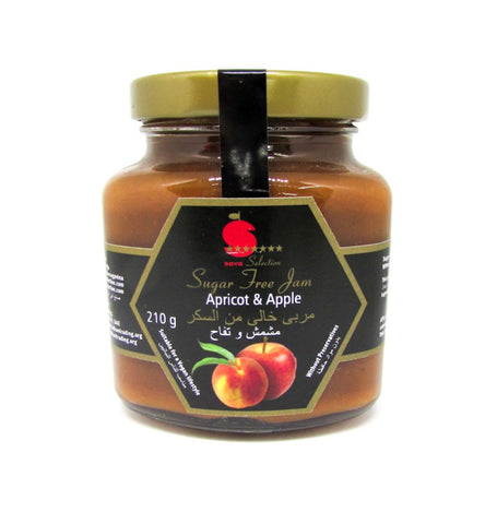 Sava Sugar Free Apricot and Apple - Pure Fruit 212 ml