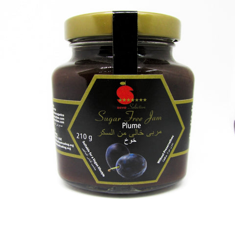 Sava Sugar Free Plum- Pure Fruit 212 ml