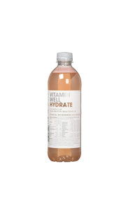 Vitamin Well Drink Hydrate Rhubarb Strawberry 500ml