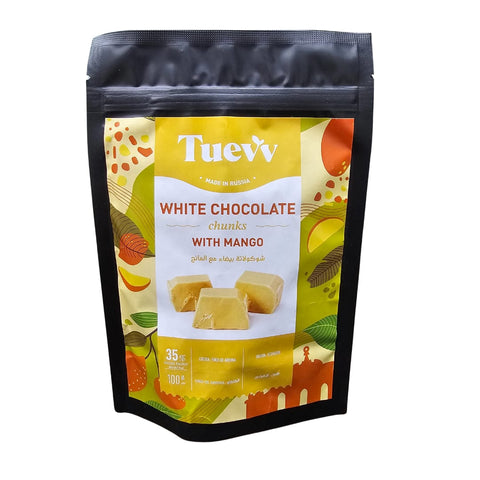 Tuevv White Chocolate with Mango 100g