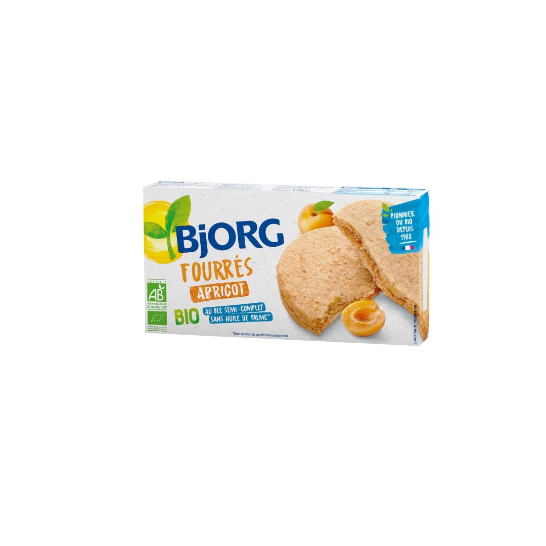 Buy Bjorg Organic Biscuits with Apricot Filling 175g On