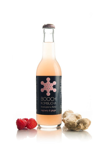 Booch Kombucha Raspberry & Ginger 300ml - QualityFood