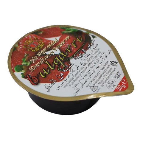 Bulgarri Strawberry Jam Sugar Free 20g x 100 - QualityFood