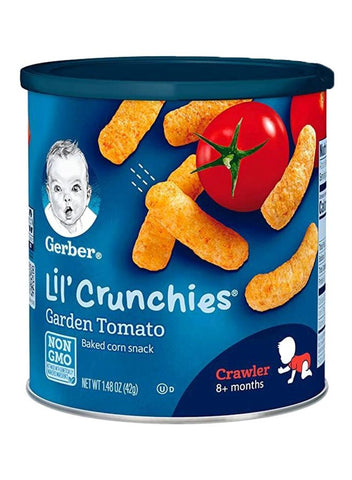 Gerber Lil' Crunchies, Garden Tomato 42g - QualityFood