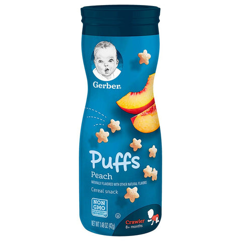 Gerber PUFFS Peach 42g - QualityFood