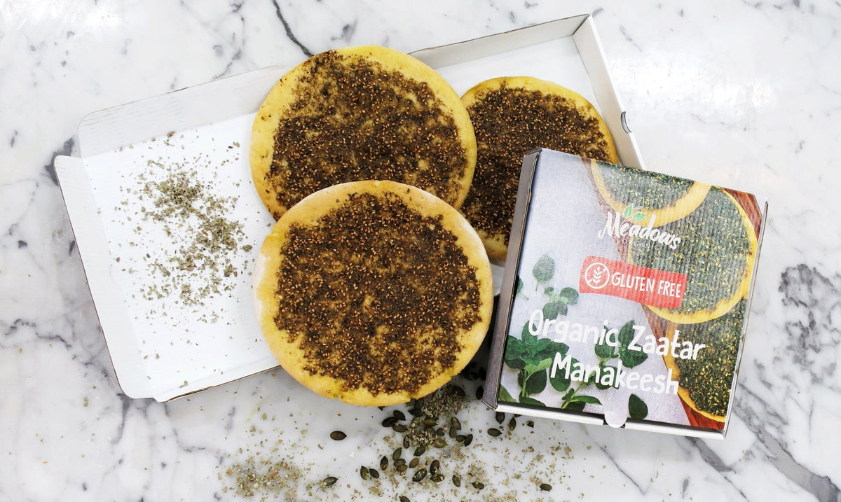 Buy Gluten Free and Dairy Free Organic Zaatar Manakish