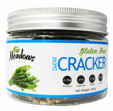Gluten Free Za’atar Crackers 100g - QualityFood