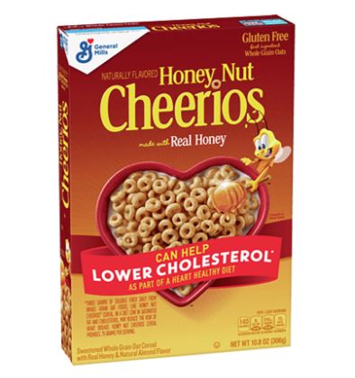 Honey Nut Cheerios Cereal mid 306g - QualityFood
