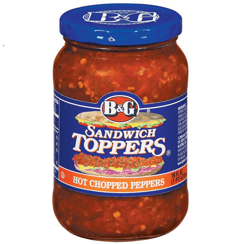 Hot Chopped Pepper Sandwich Topper 454g - QualityFood