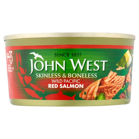 John West Red Salmon Skinless & Boneless 170G - QualityFood