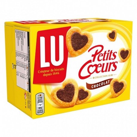 LU Petits Coeurs Chocolate Biscuits 125g - QualityFood