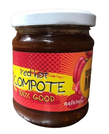 Mammamia Red Hot Compote 220g - QualityFood