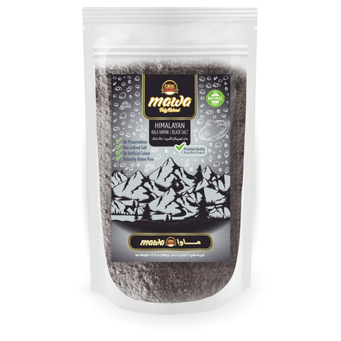 Mawa Himalayan Kala Namak Black Salt 500g - QualityFood