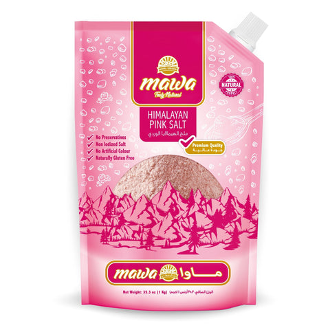 Mawa Himalayan Pink Salt (Spout pack) 1kg - QualityFood