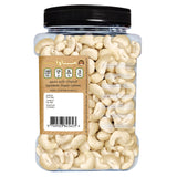 Mawa Organic Raw Unsalted Whole Cashew (Plastic Jar) 500g - QualityFood