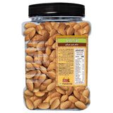 Mawa Raw Unsalted Almonds Jumbo (Plastic Jar) 500g - QualityFood