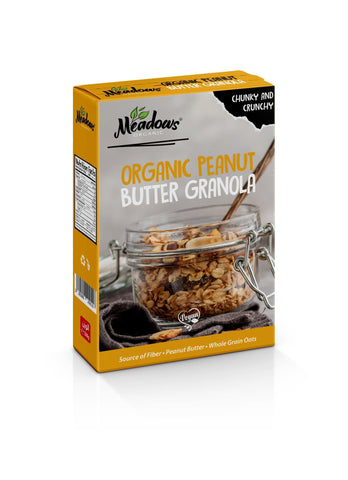 Meadows Crunchy Peanut Butter Granola 300g - QualityFood