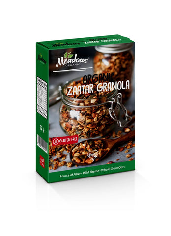 Meadows Organic Zaatar Granola 320g - QualityFood