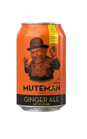 Muteman Ginger Ale Premium 330ml - QualityFood