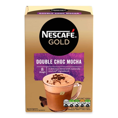 Nescafé Gold Double Choc Mocha 8x20.9g - 167.2g - QualityFood