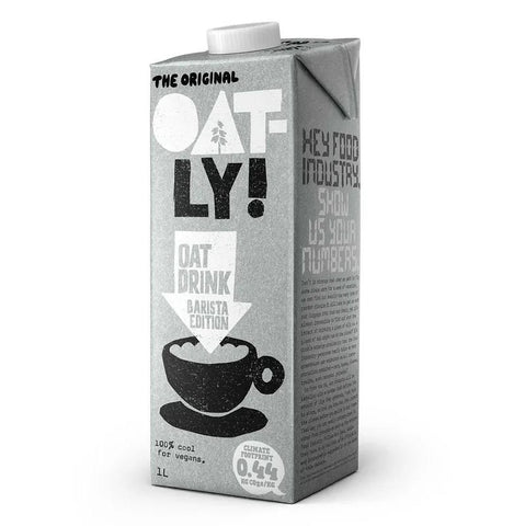 Oatly Foamable Barista Edition Vegan Oat Drink 1L - QualityFood