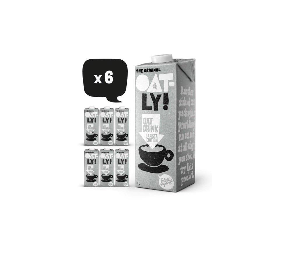 Buy Oatly Foamable Barista Edition Vegan Oat Drink 1L