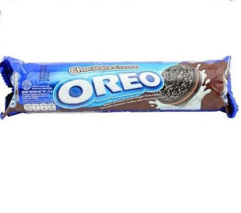 Oreo Chocolate Cream Cookies 123.5g - QualityFood