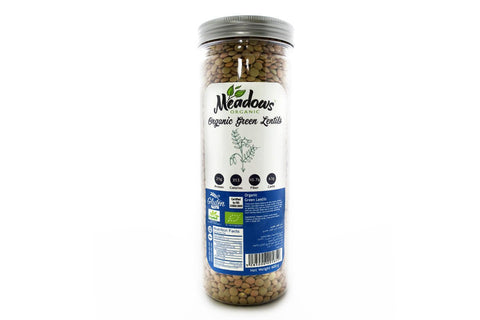 Organic Green Lentils 500grm - QualityFood