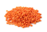 Organic Red Split Lentil Seeds 600g - QualityFood