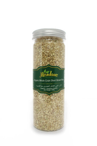 Organic Whole Grain Short Brown Rice 500g - QualityFood