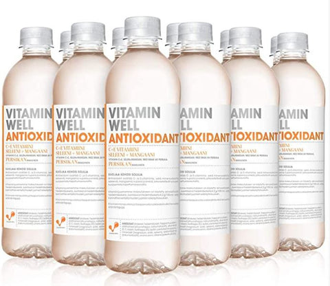 فيتامين جيدا شرب الخوخ المضادة للأكسدة 500ml، حالة من 12