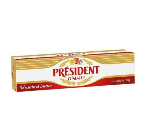 President Unsalted Butter 100g - QualityFood