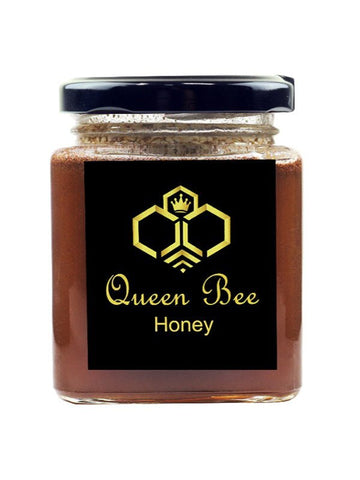 Queen Bee Honey Mixed With Cinnamon & Sesame 150g - QualityFood
