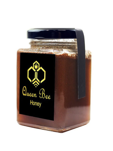 Queen Bee Honey Mixed With Cinnamon & Sesame 350g - QualityFood