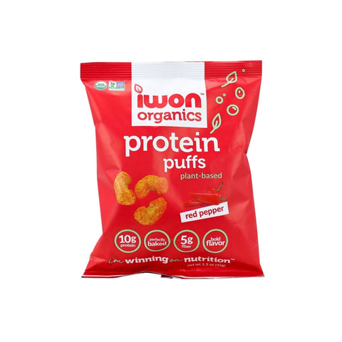 Red Pepper Flavored Protein Puffs 42g - QualityFood