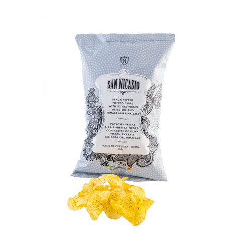 San Nicasio Chips Black Pepper 150g - QualityFood