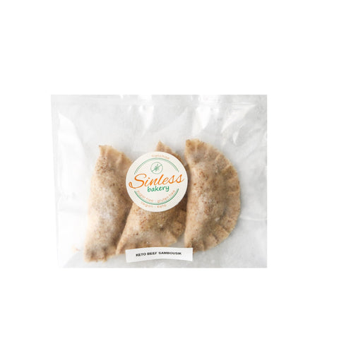 Sinless Bakery Frozen Beef Sambousik 210g - QualityFood