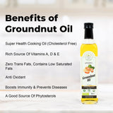 Sowfresh Organic Coldpressed Groundnut Oil 500ml - QualityFood