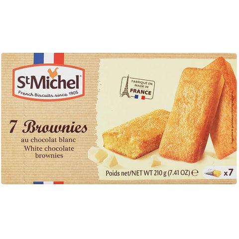 St. Michel White Chocolate Brownie 210g - QualityFood