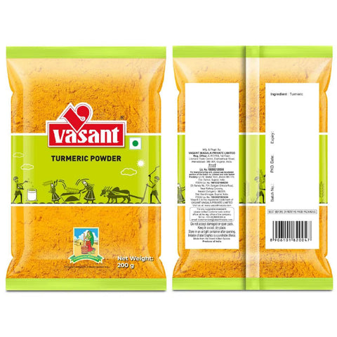 Vasant Turmeric Powder 200g - QualityFood