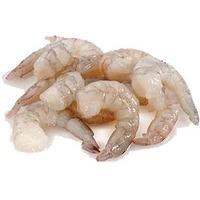 Wild Gulf Prawns,Cleaned Head-Off & Shell Off - Medium Size 500g - QualityFood