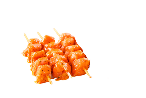 5 Skewers Chicken Marinated Sweet Chili Sauce 500g