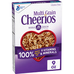 General Mills Multi Grain Cheerios Cereal 9 Oz