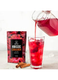 Blue Tea Hibiscus. Cinnamon Herbal Tea 100g - image 3